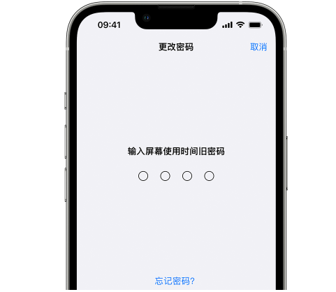 宝坻iPhone屏幕维修分享iPhone屏幕使用时间密码忘记了怎么办 