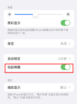 宝坻苹果授权维修站分享iPhone轻点无法唤醒怎么办