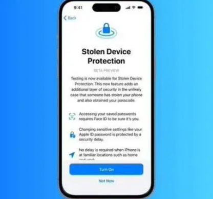 宝坻苹果授权维修店分享被盗设备保护功能开启方法 